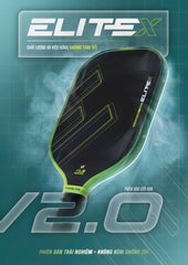 Vợt Pickleball Facolos EliteX 2.0 Gabe Tardio 16mm